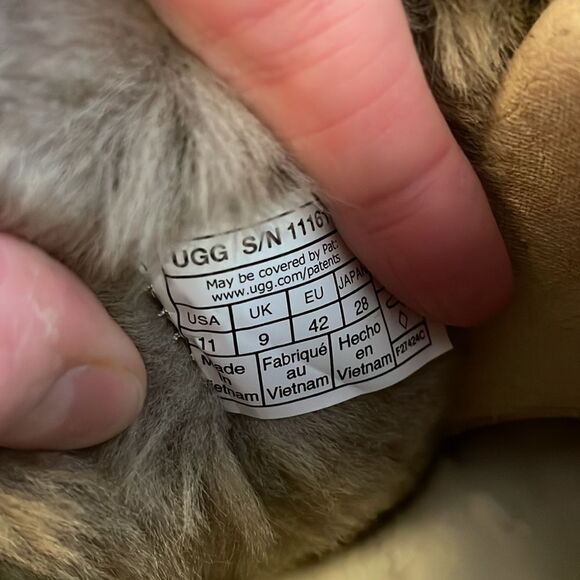 UGG Classic Ultra Mini Booties Antelope USA Women Size 11/UK 9/EU 42 - Picture 12 of 14
